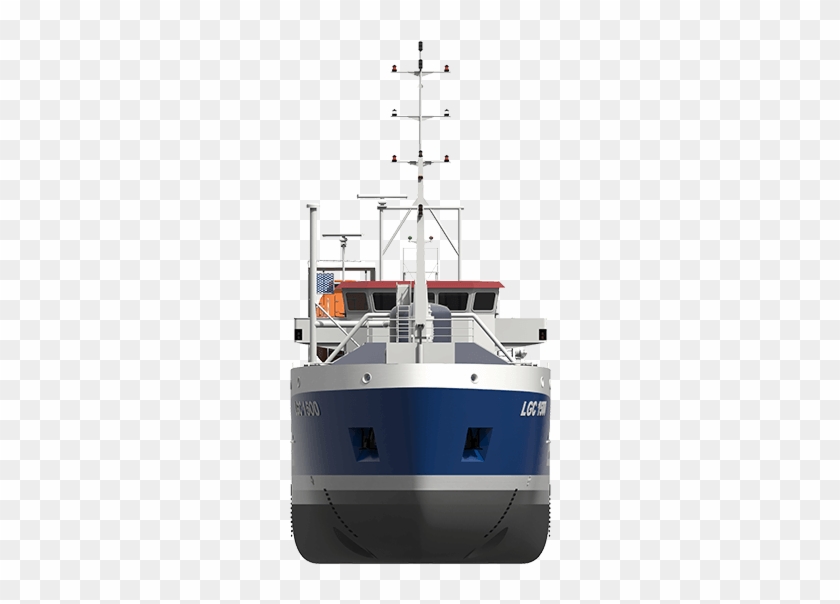 The Cargo Tanks And Their Supporting Systems Are Supplied - Cargo Ship Front Png Clipart