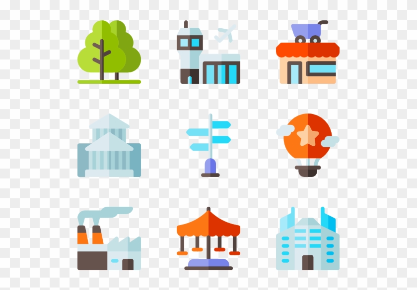 City Elements - Bridge Flat Icon Png Clipart #517900