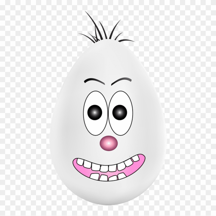 Free Png Download Easter Funny Egg Png Images Background - Cartoon Clipart