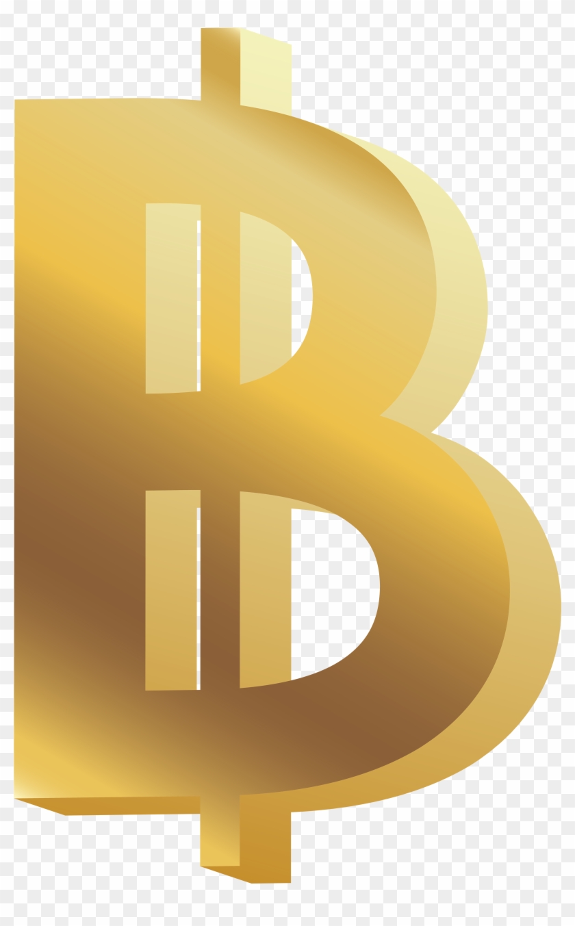 Baht Symbol Png Clip Art - Baht Symbol Transparent Png