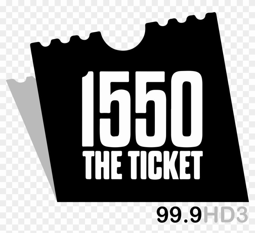 1550 The Ticket Logo Png Transparent - Poster Clipart