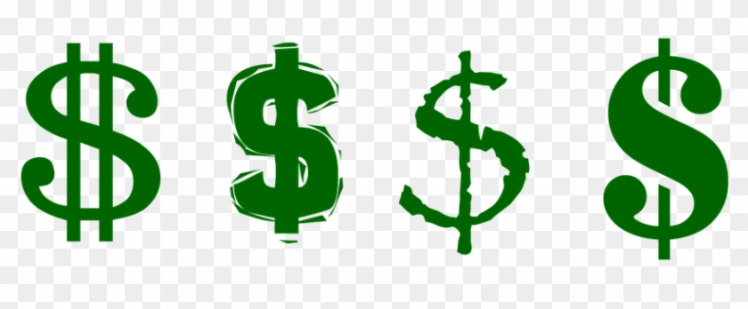 Money Symbol Png - Transparent Green Dollar Sign Clipart