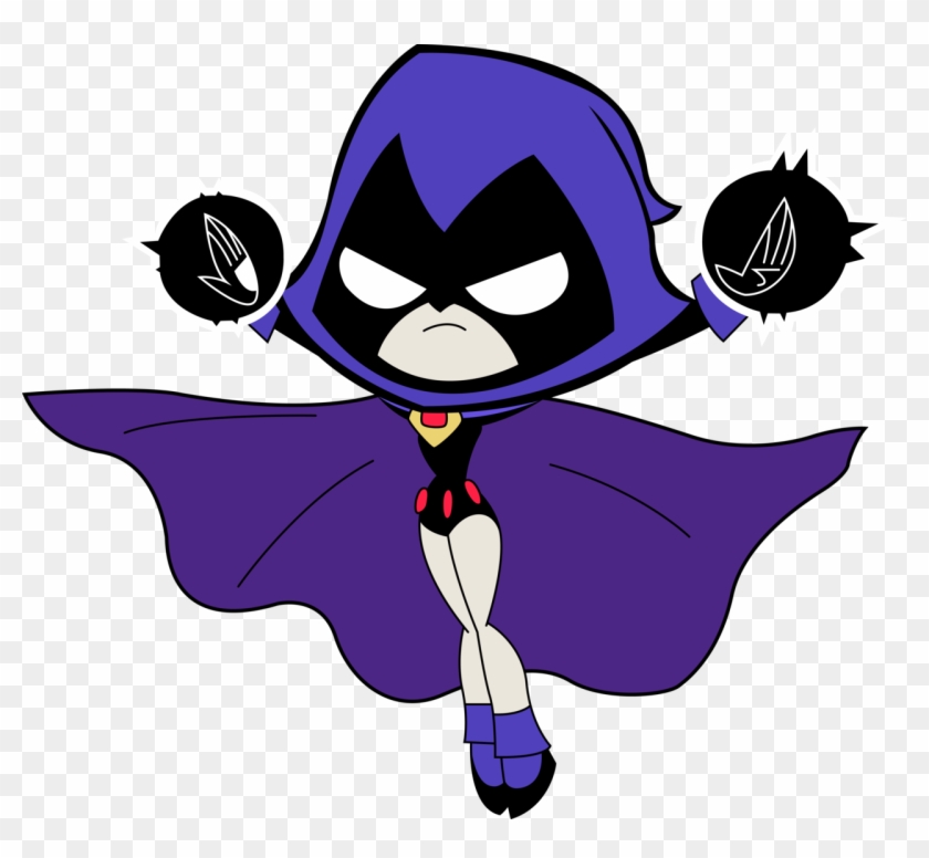 Raven From Teen Titans Go - Teen Titans Raven Cartoon Clipart