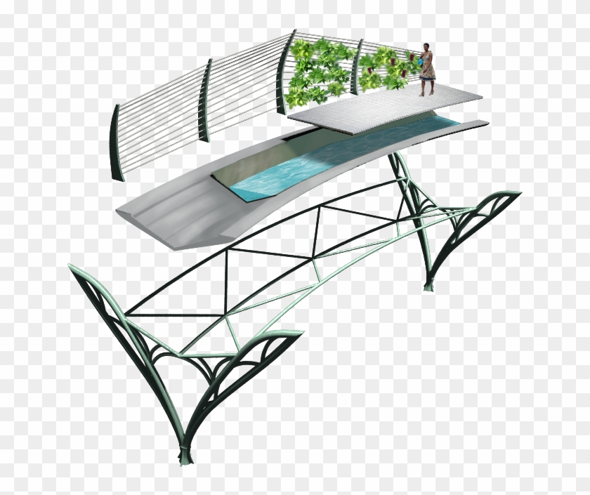 Axon Bridge - Bench Clipart #519351