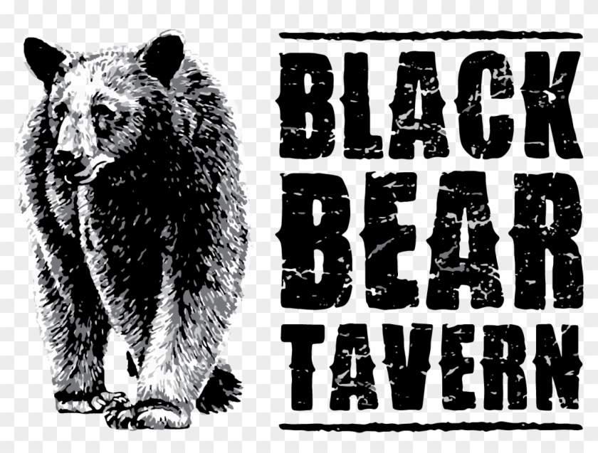 Black Bear Tavern At Riveredge Inn - Grizzly Bear Clipart #519598
