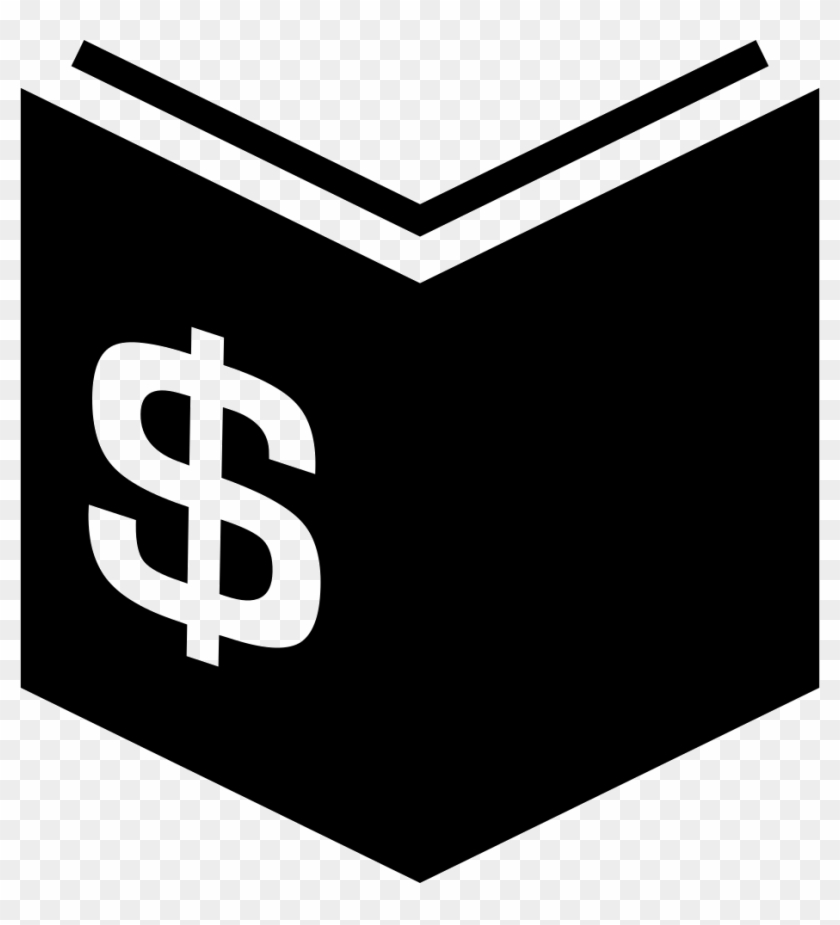 Book Of Economy With Dollar Money Sign Comments - Book With Dollar Sign Clipart