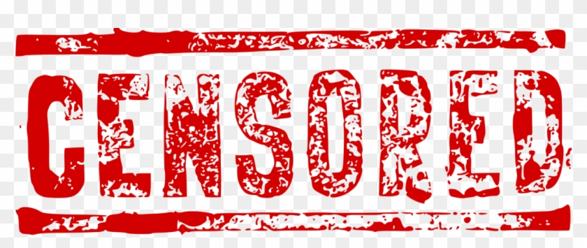 Censored Stamp Png Image - Censored Sign Clipart #519962