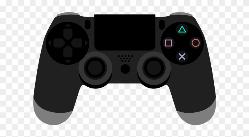 Ps4 Controller Png Graphic Cave - Game Controller Clipart #519994