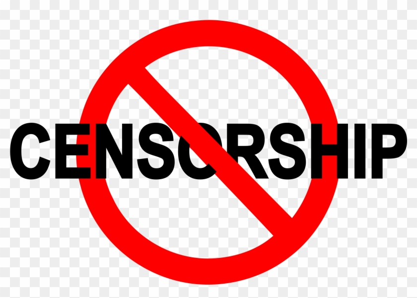 Censored Sign Png - No Censorship Png Clipart #519998