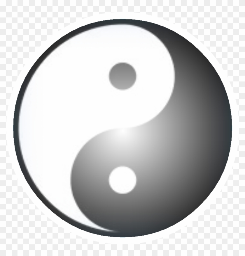 Yin And Yang - Cd Clipart #5100674