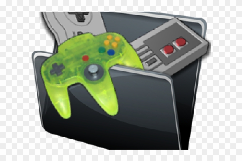 Folder Icons Video Game - Folder Icon Clipart