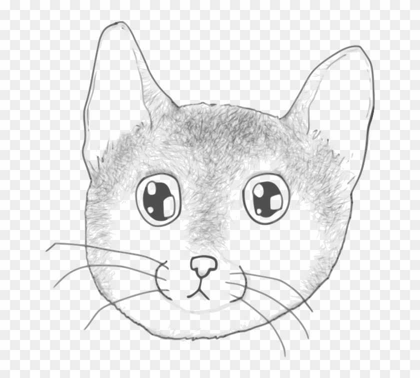 Cat Yawns Clipart #5100769