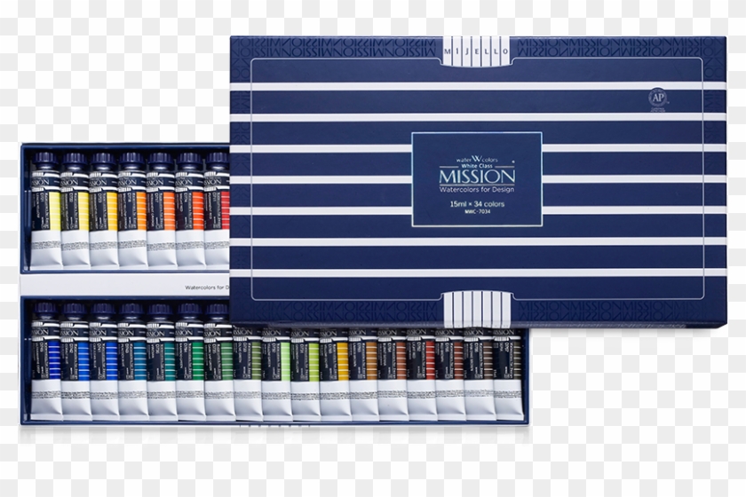 Img - Mijello White Class Paints Clipart #5100923