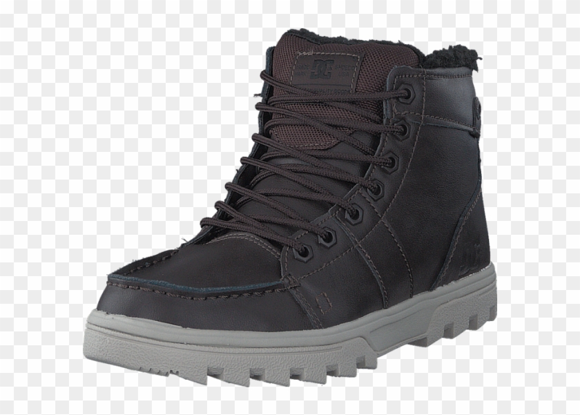 Dc Shoes Woodland Brown/tan Boots Laces Grey, Purple - Work Boots Clipart