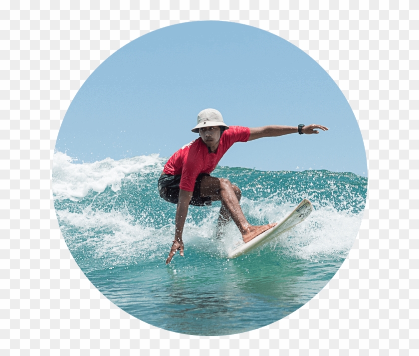 Picture Of Dharma - Surfing Clipart