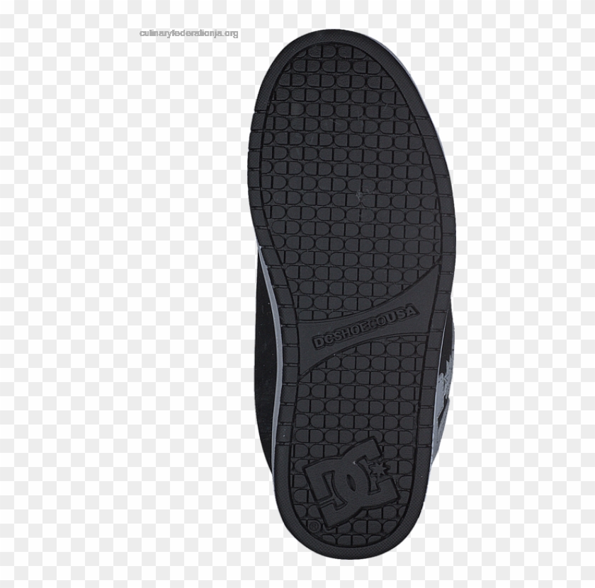 Men's Dc Shoes Dc Court Graffik Shoe Black - Flip-flops Clipart