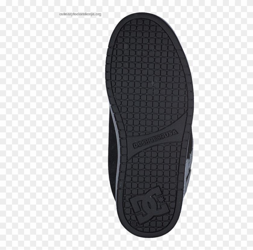 Men's Dc Shoes Dc Court Graffik Shoe Black - Flip-flops Clipart #5101235