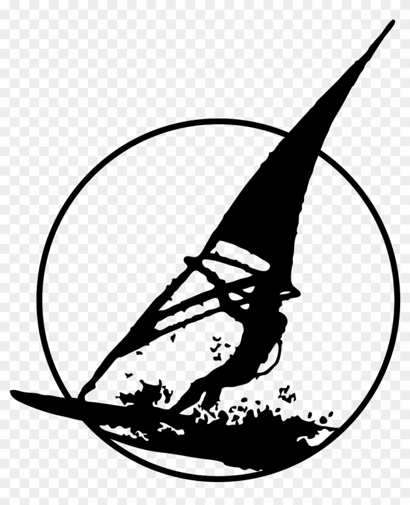 Windsurfer - Windsurfing Clipart - Png Download
