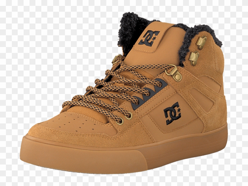 Dc Shoes Men Spartan High Wc Wnt Shoe Wheat/turkish - Red And White Dc Shoes Clipart