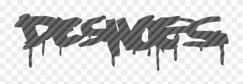 Dc Shoes Graffiti Logo Carbon Decal - Dc Shoes Graffiti Logo Clipart