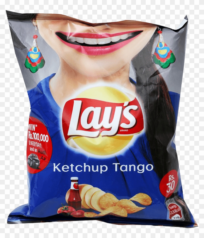Lays Chips Ketchup Tango 40 Gm Clipart #5101862