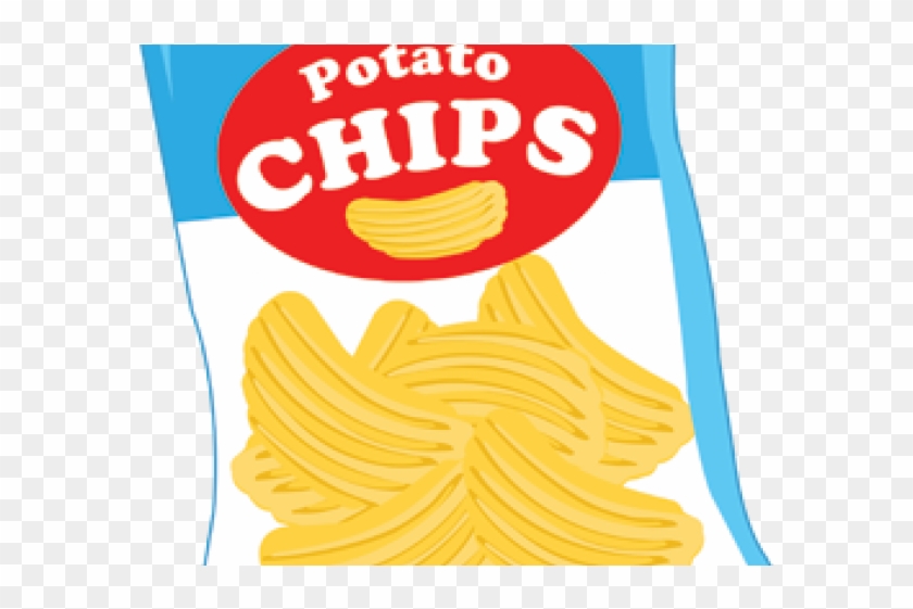 Free Download Potato Sandwich Chip Free On Dumielauxepices - Packet Of Potato Chips Clipart - Png Download