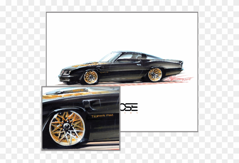 Tom's Trans Am Print - Chip Foose Black Trans Am Clipart #5102172