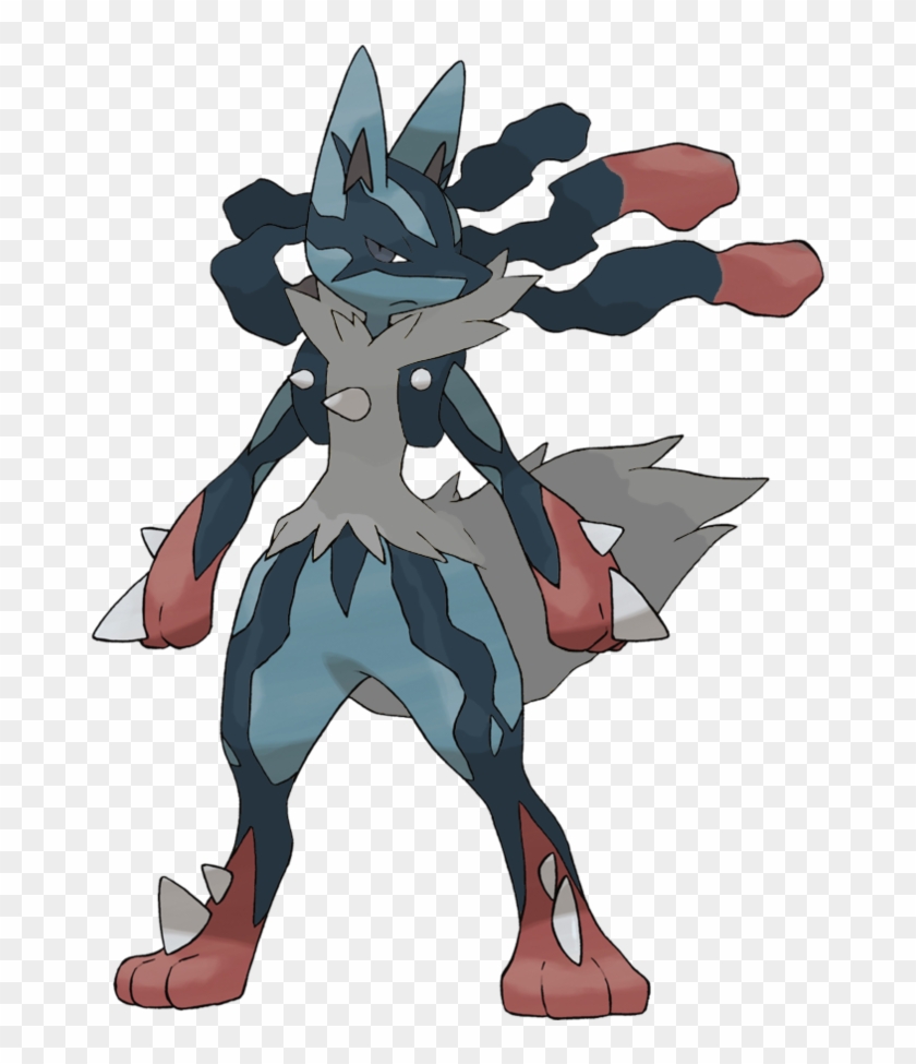 View Mlucario , - Mega Lucario Clipart #5102477