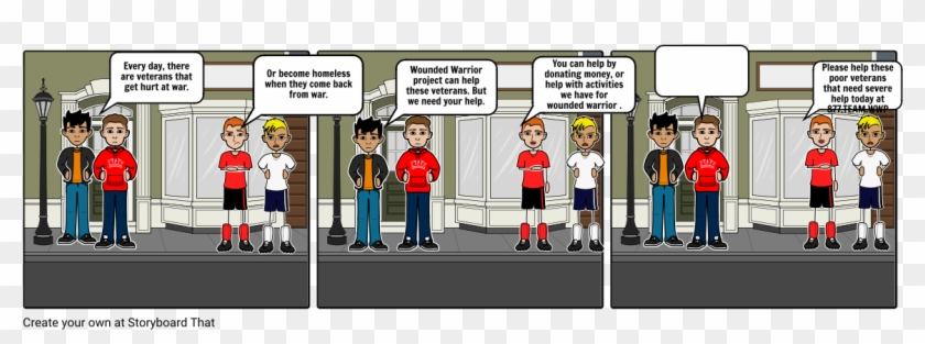 Wounded Warrior Project - Cartoon Clipart #5102507