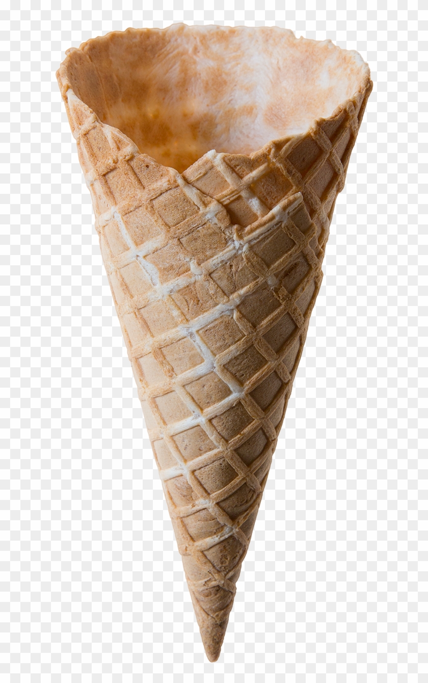 Medium Waffle Cone - Ice Cream Cone Clipart