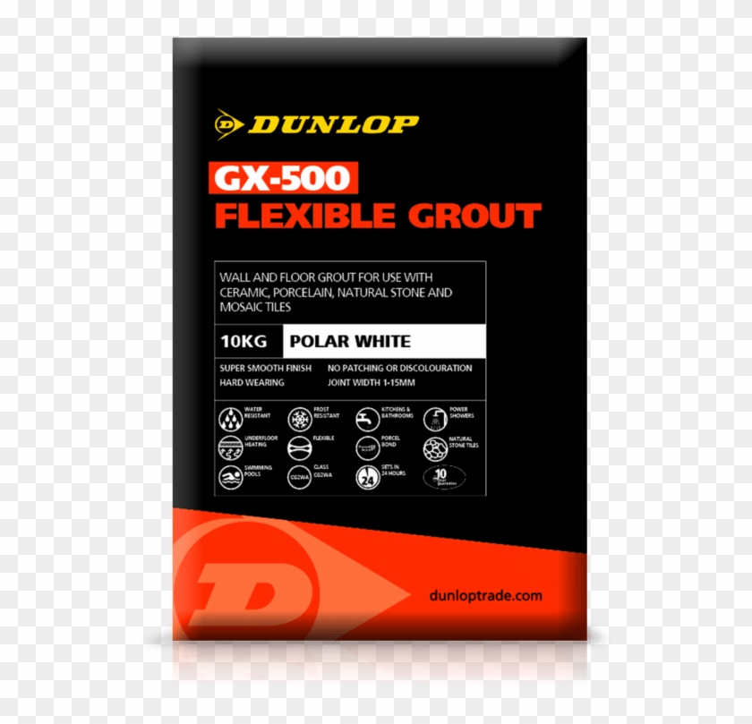 Gx-500 Flexible Grout - Dunlop Clipart #5102811