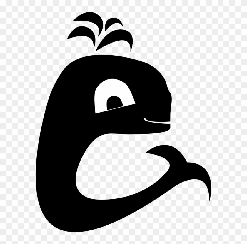 Black And White Grayscale Whale Cetacea Gray Whale - Whales Clipart #5102881