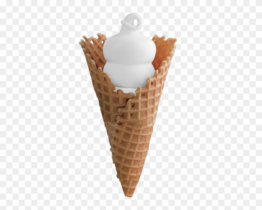 Waffle Cone - 와플 아이스크림 콘 Clipart #5103169