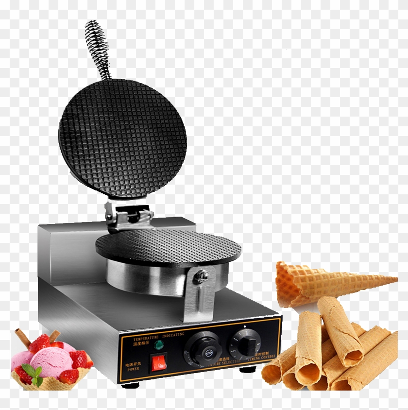 Waffle Cone Maker 110v - Waffle Iron Cone Maker Clipart #5103768