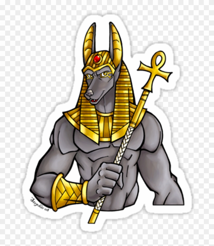 Egyptian Clipart Egyptian Mythology - Anubis The Egyptian Goddess - Png Download #5104002