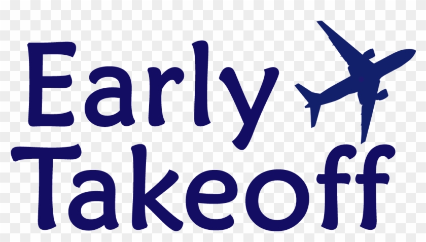Cropped Early Takeoff Logo Clipart #5104040