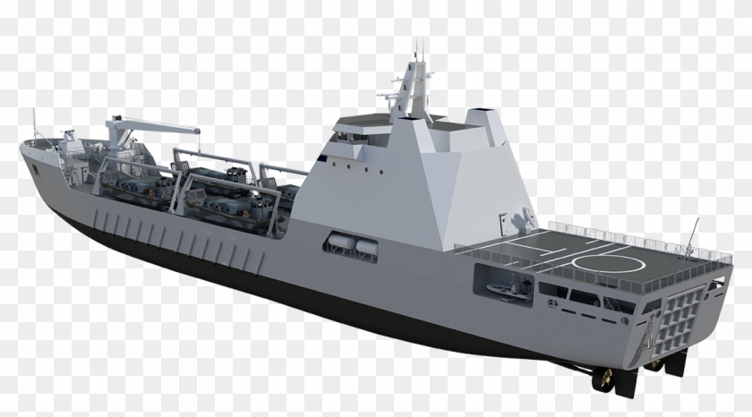 Bottom Strengthening - Damen Landing Platform Dock Clipart