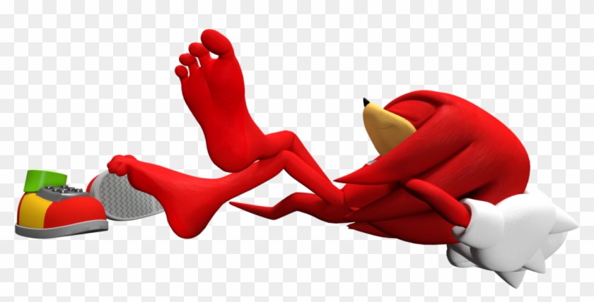 3d Relaxing Time By Feetymcfoot-daks380 - Knuckles The Echidna 3d Clipart