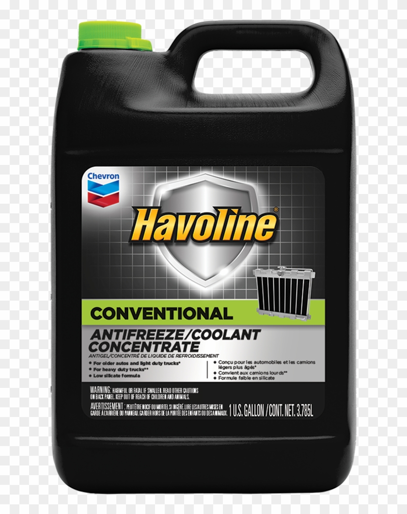 Havoline Conventional Antifreeze/coolant - Havoline Coolant Clipart #5104258