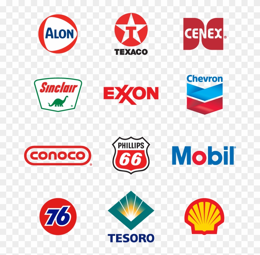 Branded And Unbranded Fuel - Sign Clipart #5104264