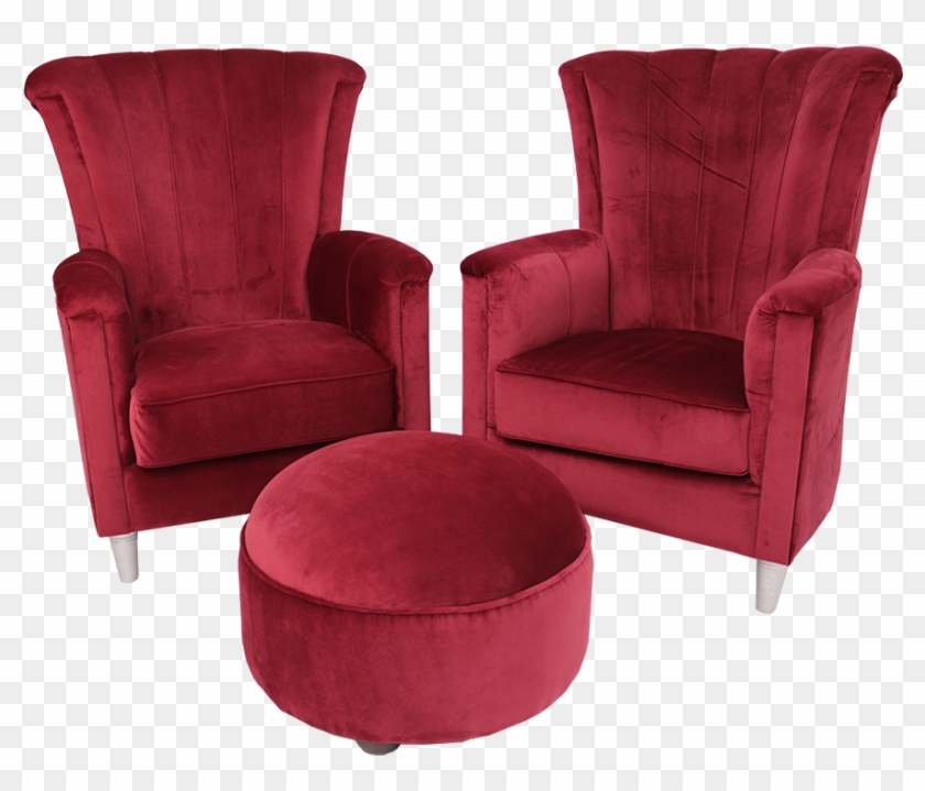 Relaxing Set - Club Chair Clipart