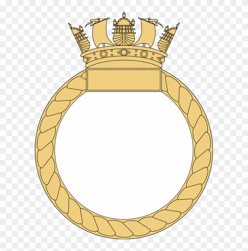 Royal Navy Ship's Badge - Royal Navy Ship Badges Clipart #5104562