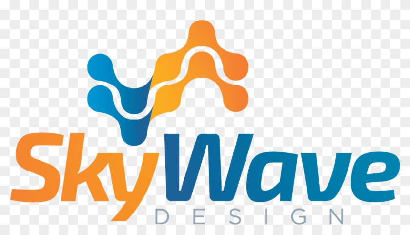 Sky Wave Design, Llc - Sky Wave Logo Clipart #5104783
