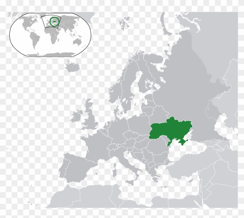 See Also - Map Without Ukraine Clipart