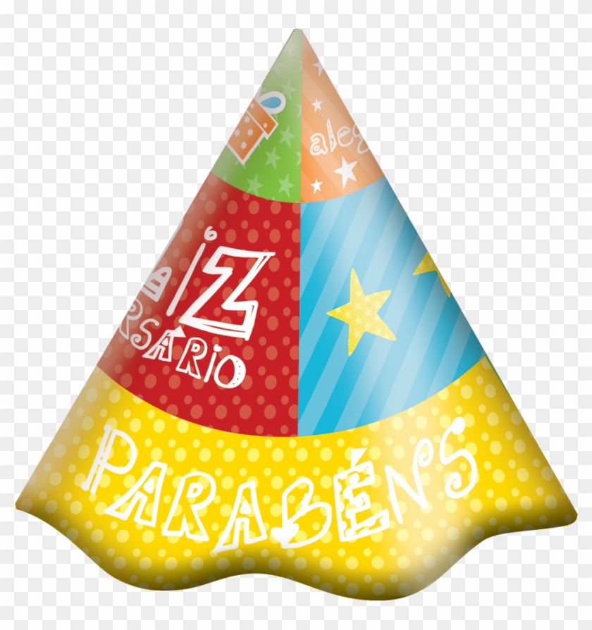 Caixa Surpresa Feliz Aniversário - Chapéu De Aniversario Em Png Clipart