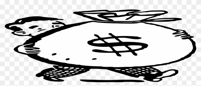 Com Implements Travelport 360 Fares - Money Bag Clipart Black And White - Png Download