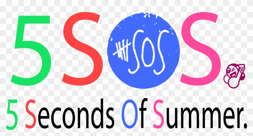 5 Seconds Of Summer Merch - Circle Clipart #5105602