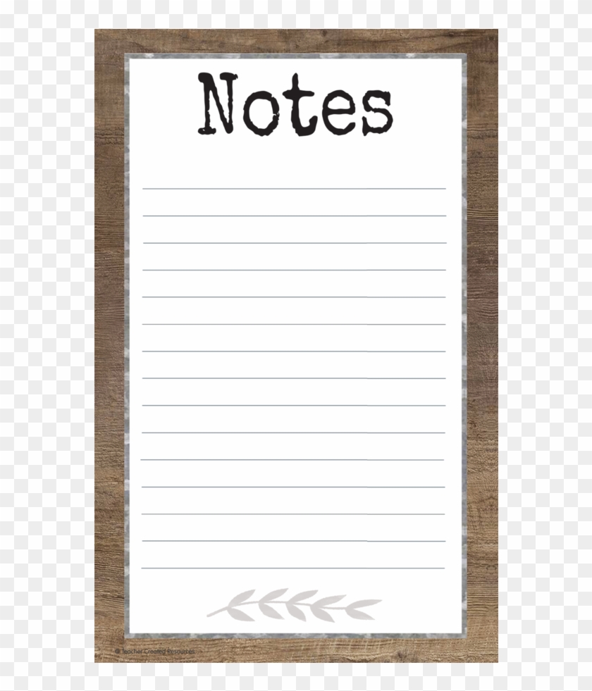 Tcr8833 Home Sweet Classroom Notepad Image - Handwriting Clipart #5105929