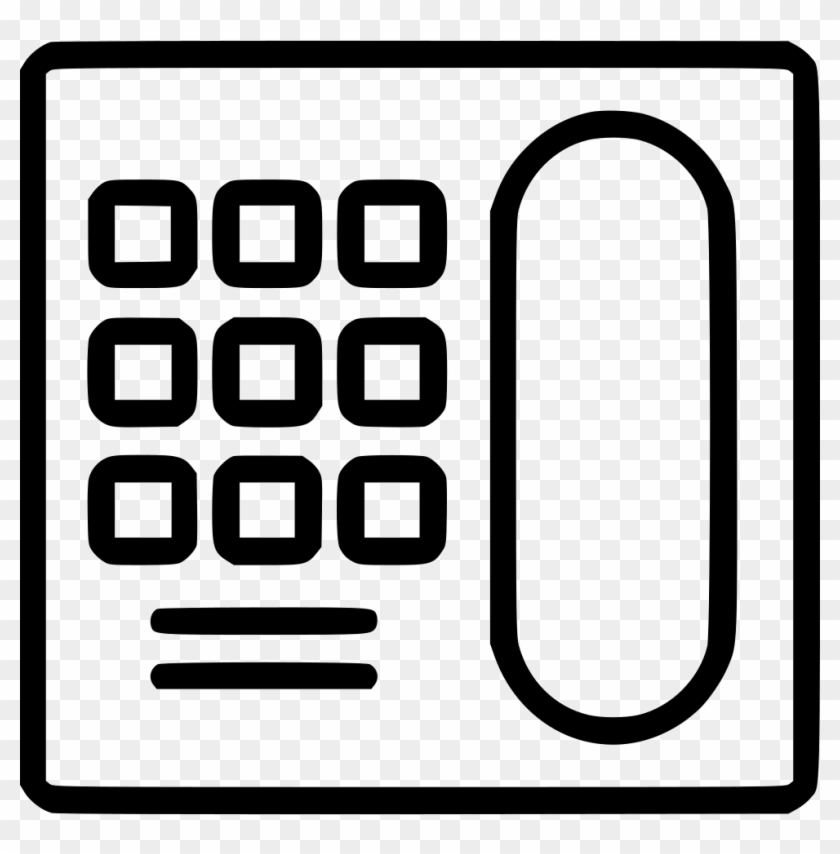 Old Phone Fixed Telephone Comments Clipart