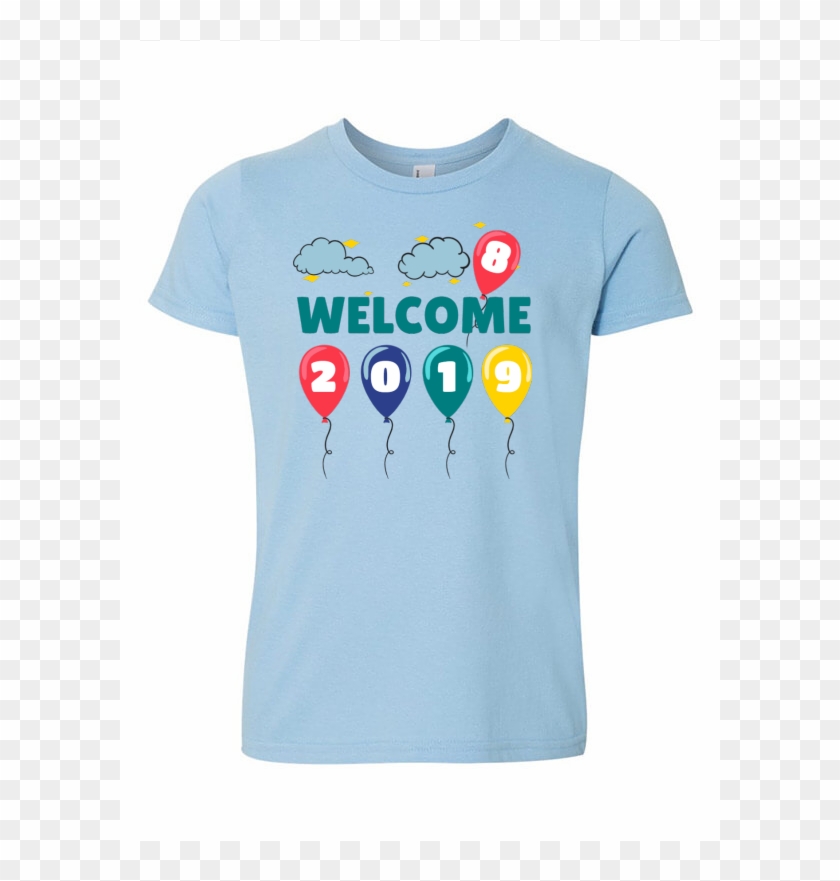 Welcome 2019 T Shirt Design - Design T Shirt For 2019 Clipart